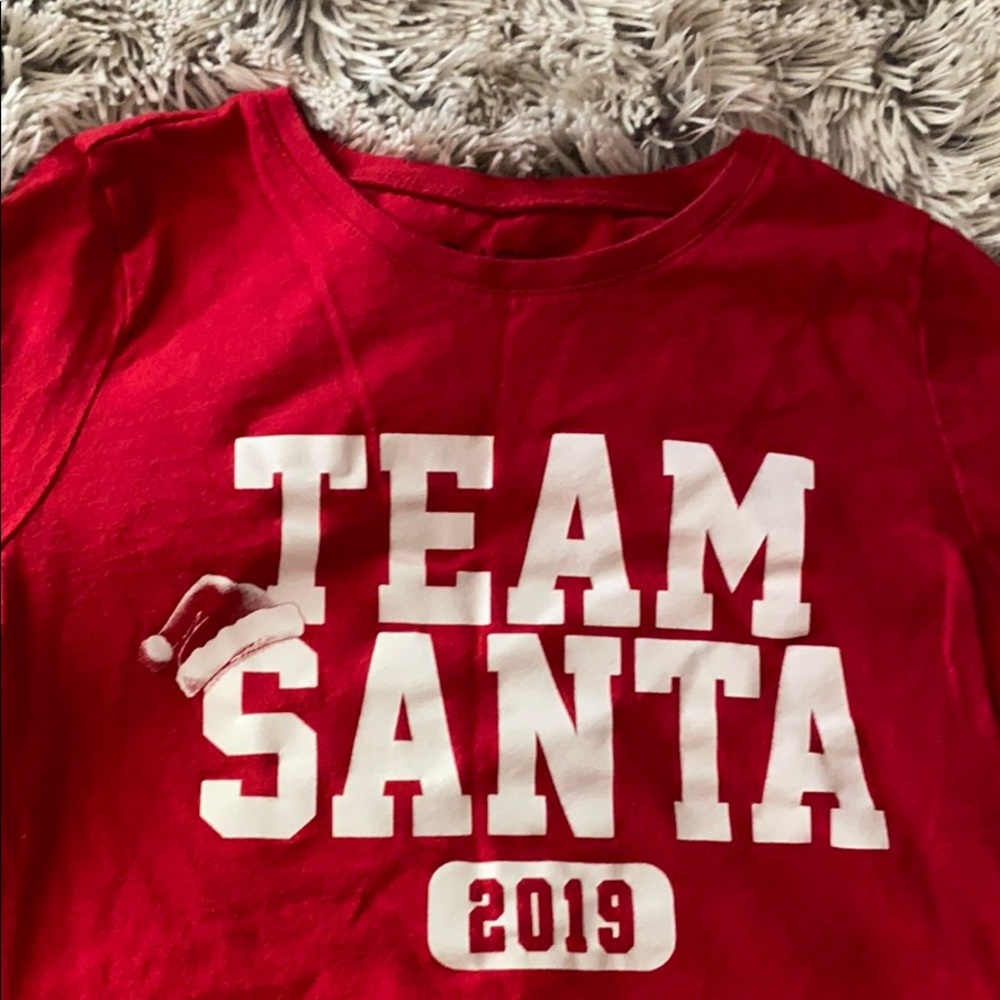A kids Santa Shirt.